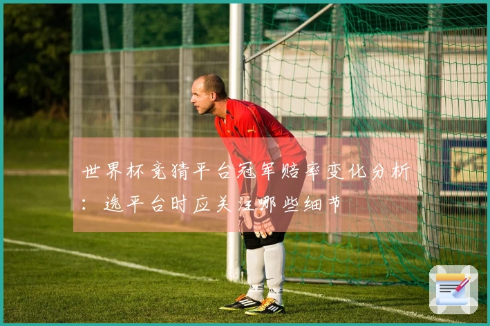 世界杯竞猜平台冠军赔率变化分析：选平台时应关注哪些细节